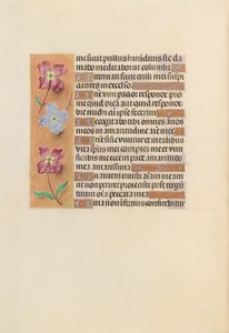 Izabella katolikus királyné, spanyol királynő órái: Fol. 251v, c. 1500. alkotó: Master of the First Prayerbook of Maximillian