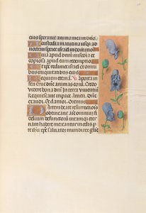 Izabella katolikus királyné, spanyol királynő órái: Fol. 256r, c. 1500. alkotó: Master of the First Prayerbook of Maximillian