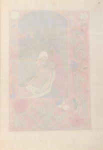 Izabella katolikus királyné, spanyol királynő órái: Fol. 261r, c. 1500. alkotó: Master of the First Prayerbook of Maximillian