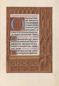 Izabella katolikus királyné, spanyol királynő órái: Fol. 265r, c. 1500.