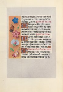 Izabella katolikus királyné, spanyol királynő órái: Fol. 265V, c. 1500. alkotó: Master of the First Prayerbook of Maximillian