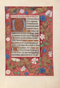 Izabella katolikus királyné, spanyol királynő órái: Fol. 32r, c. 1500. alkotó: Master of the First Prayerbook of Maximillian