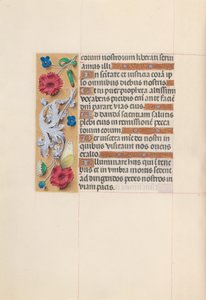 Izabella katolikus királynő, Spanyolország királynőjének órái:  Fol. 59v alkotó: Master of the First Prayerbook of Maximillian