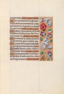 Izabella katolikus királyné, spanyol királynő órái: Fol. 64r, c. 1500. alkotó: Master of the First Prayerbook of Maximillian