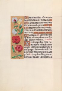 Izabella katolikus királyné, spanyol királynő órái: Fol. 64v, c. 1500.