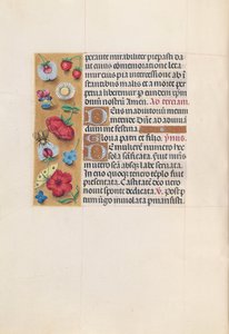 Izabella katolikus királyné, spanyol királynő órái: Fol. 82v, c. 1500. alkotó: Master of the First Prayerbook of Maximillian