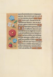 Izabella katolikus királyné, spanyol királynő órái: Fol. 99v, c. 1500. alkotó: Master of the First Prayerbook of Maximillian