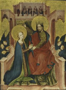 A Szűz megkoronázása alkotó: Master of the Fröndenberg Altarpiece