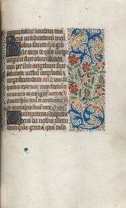 Órakönyv Rouen használata: fol. 100r, c. 1470.
