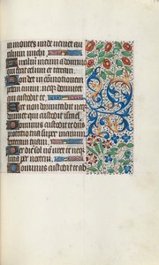 Órakönyv Rouen használata: fol. 105r, c. 1470.