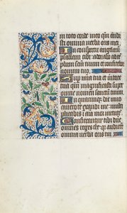 Órakönyv Rouen használata: fol. 106r, c. 1470. alkotó: Master of the Geneva Latini