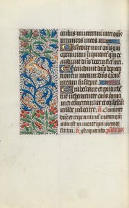 Órakönyv Rouen használata: fol. 112V, c. 1470. alkotó: Master of the Geneva Latini