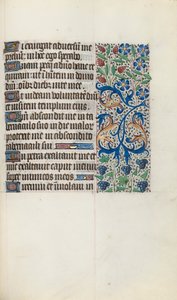 Órakönyv Rouen használata: fol. 121r, c. 1470. alkotó: Master of the Geneva Latini