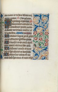 Órakönyv Rouen használata: fol. 125r, c. 1470. alkotó: Master of the Geneva Latini
