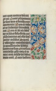 Órakönyv Rouen használata: fol. 132r, c. 1470. alkotó: Master of the Geneva Latini