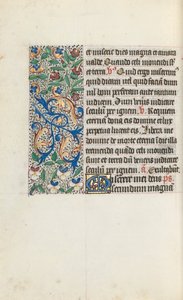 Órakönyv Rouen használata: fol. 133v, c. 1470. alkotó: Master of the Geneva Latini