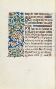 Órakönyv Rouen használata: fol. 144v, c. 1470. alkotó: Master of the Geneva Latini
