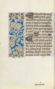 Órakönyv Rouen használata: fol. 149v, c. 1470.