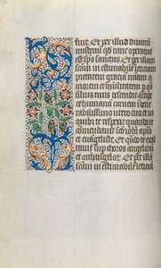 Órakönyv Rouen használata: fol. 19v, c. 1470.