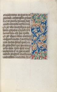 Órakönyv Rouen használata: fol. 20r, c. 1470. alkotó: Master of the Geneva Latini