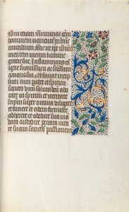 Órakönyv Rouen használata: fol. 26r, c. 1470. alkotó: Master of the Geneva Latini