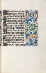Órakönyv Rouen használata: fol. 32r, c. 1470. alkotó: Master of the Geneva Latini
