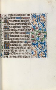 Órakönyv Rouen használata: fol. 46r, c. 1470. alkotó: Master of the Geneva Latini
