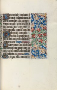 Órakönyv Rouen használata: fol. 47r, c. 1470.
