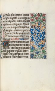 Órakönyv Rouen használata: fol. 49r, c. 1470. alkotó: Master of the Geneva Latini