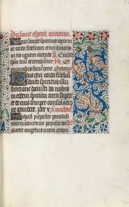 Órakönyv Rouen használata: fol. 50r, c. 1470. alkotó: Master of the Geneva Latini
