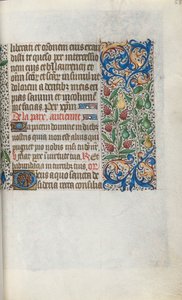 Órakönyv Rouen használata: fol. 55r, c. 1470. alkotó: Master of the Geneva Latini