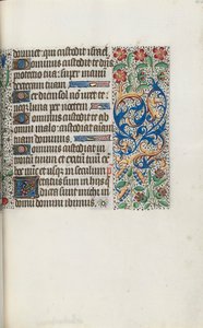 Órakönyv Rouen használata: fol. 62r, c. 1470. alkotó: Master of the Geneva Latini