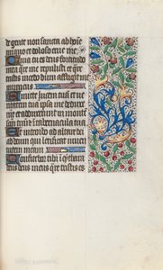Órakönyv Rouen használata: fol. 76r, c. 1470. alkotó: Master of the Geneva Latini