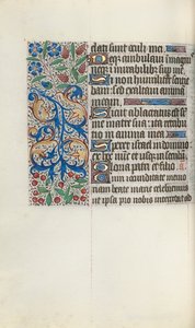 Órakönyv Rouen használata: fol. 77V, c. 1470. alkotó: Master of the Geneva Latini