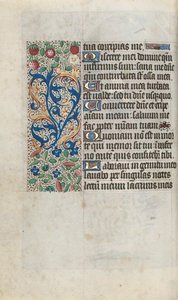 Órakönyv Rouen használata: fol. 80V, c. 1470. alkotó: Master of the Geneva Latini