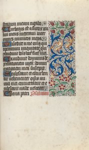 Órakönyv Rouen használata: fol. 81r, c. 1470. alkotó: Master of the Geneva Latini