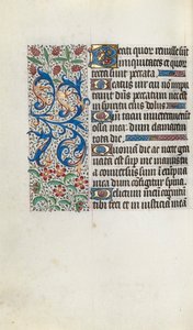 Órakönyv Rouen használata: fol. 81v, c. 1470. alkotó: Master of the Geneva Latini