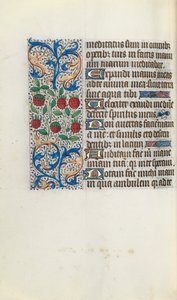 Órakönyv Rouen használata: fol. 91v, c. 1470. alkotó: Master of the Geneva Latini
