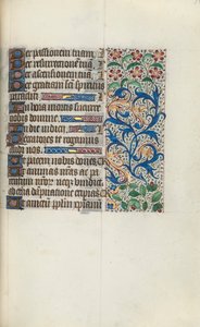 Órakönyv Rouen használata: fol. 95r, c. 1470. alkotó: Master of the Geneva Latini