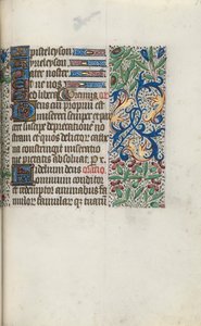 Órakönyv Rouen használata: fol. 96r, c. 1470. alkotó: Master of the Geneva Latini