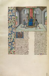 John of Gaunt vendégeket hív a lánya és a portugál király házasságára