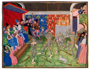 Masquerade a francia udvarban, 1393, 1470-1475.