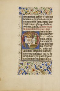 Kezdeti O: A bánatos ember alkotó: Master of the Llangattock Hours