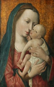 Szűz és gyermek, 1475-1500 körül (olaj, panel) alkotó: Master of the Magdalen Legend