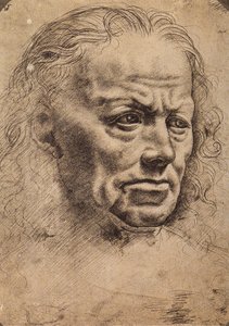 Egy férfi feje alkotó: Master of the Pala Sforzesca