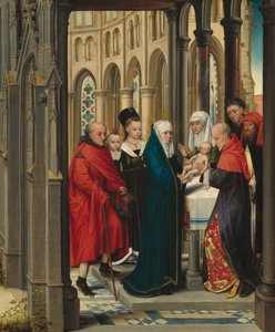 A bemutató a templomban, c. 14701480. alkotó: Master of the Prado Adoration of