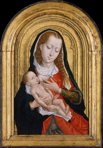 Szűz és gyermek, 1475-99 alkotó: Master of the Saint Ursula Legend