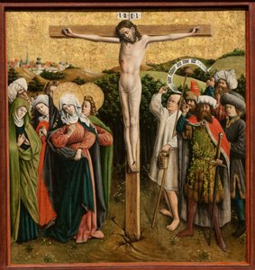 Oltárkép Krisztus szenvedésével, c. 1440-es évek.