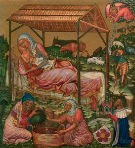 „Krisztus születése”, c1350, 1955
