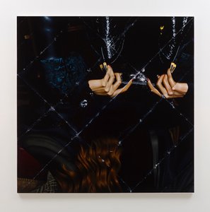 Idol Hour, 2013 (Olaj, vászon) alkotó: Mat Collishaw